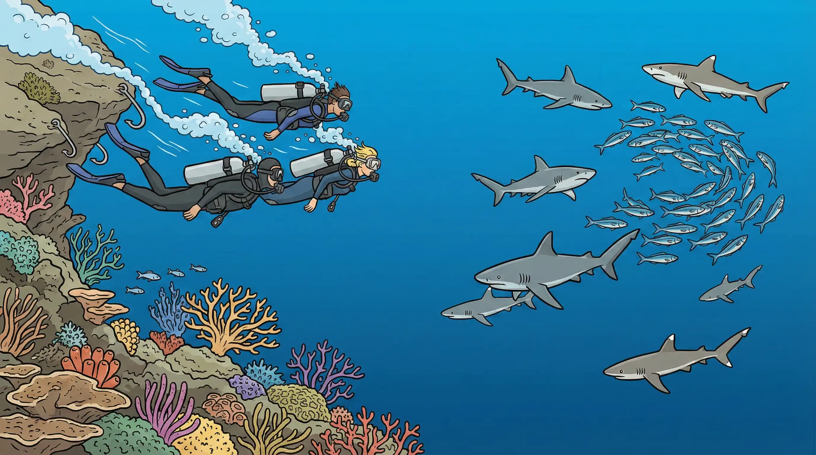 Komodo Dive Sites: North, Central & South Komodo