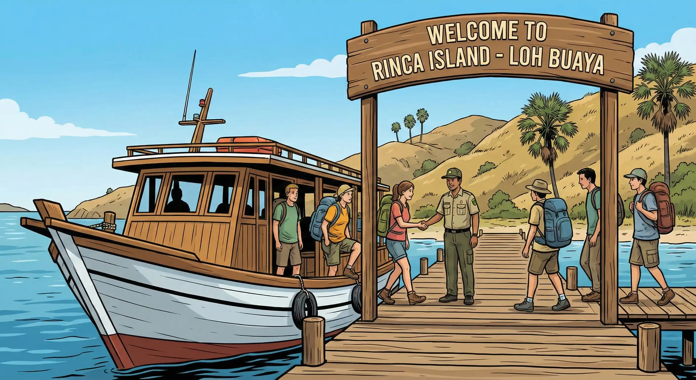 Rinca Island: Komodo Dragon Encounters in Komodo