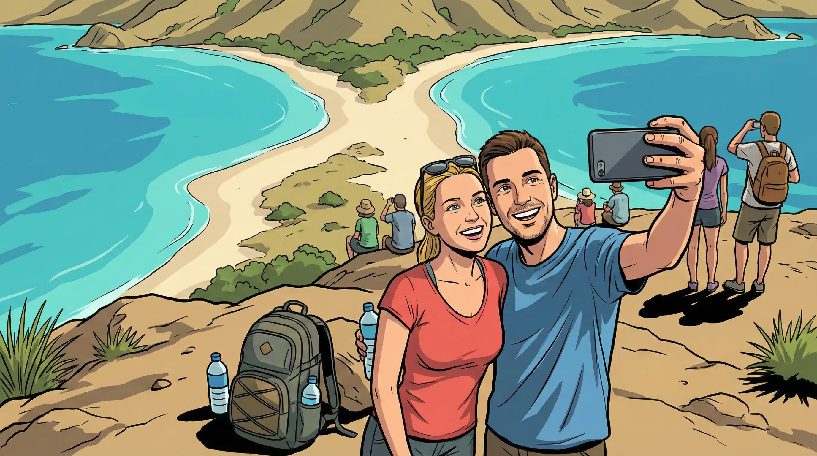 Kelor Island in the Komodo National Park