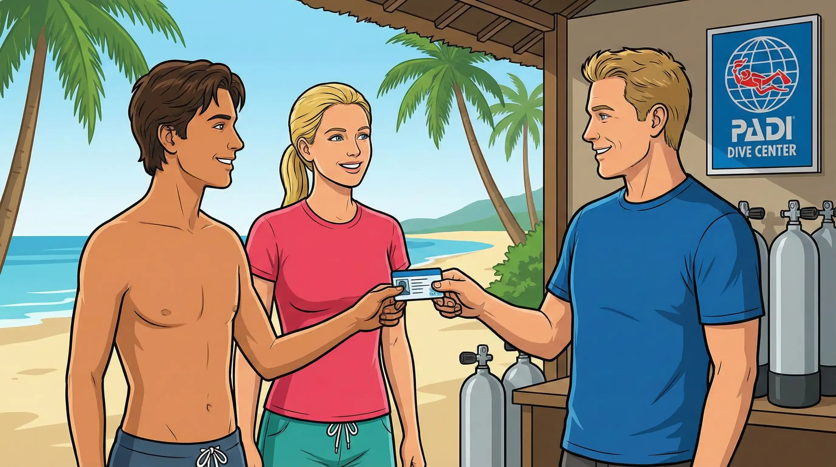 3 Days PADI Open Water Course Bali