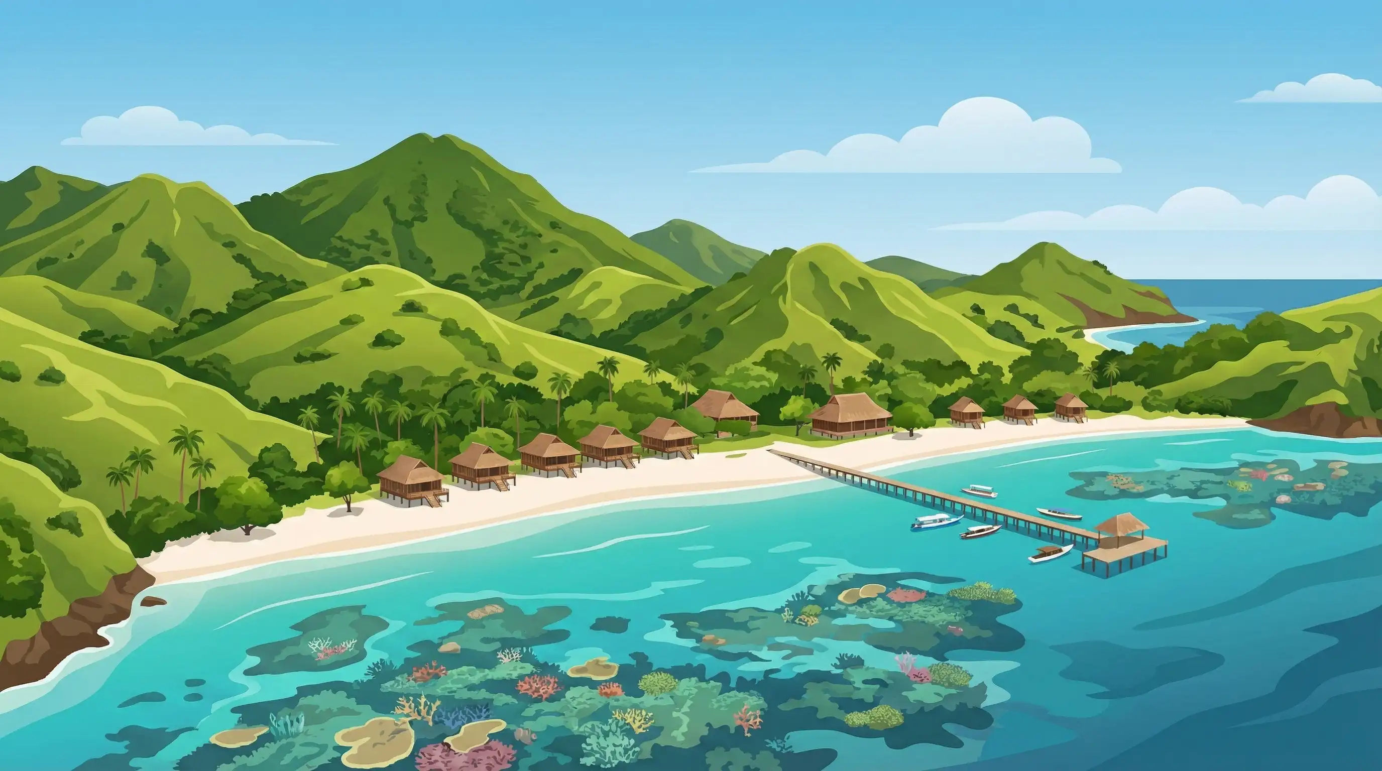 Komodo Island Resort: Stay Inside Komodo National Park