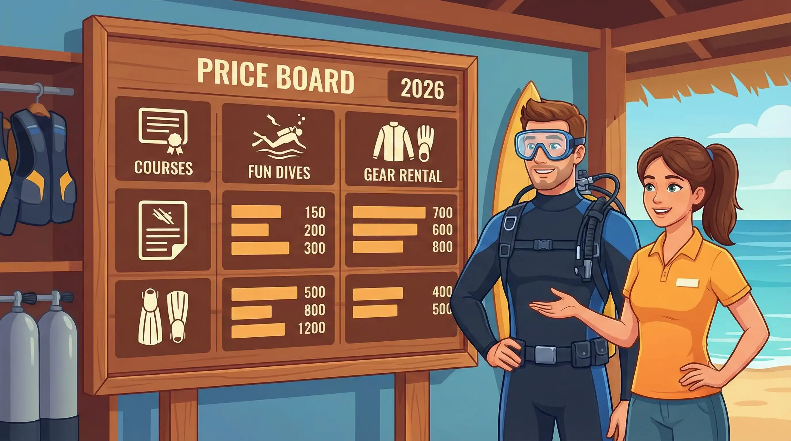 Scuba Diving Bali Price: What You’ll Pay in 2026