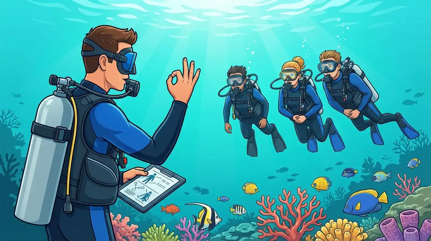 Diving Hand Signals: The Essential Underwater Language