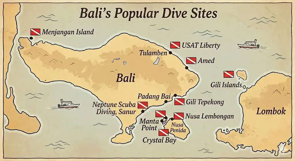 2026 Best Places to Scuba Dive in Bali
