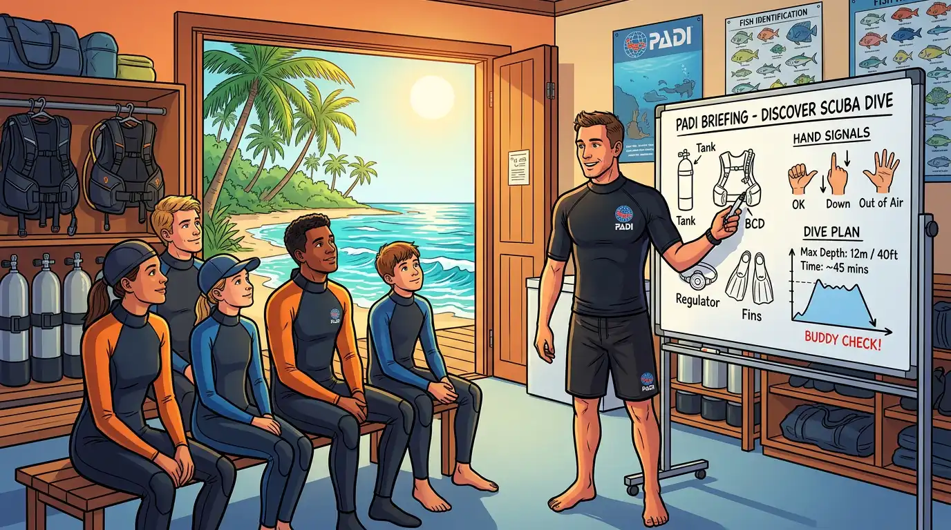 Try Diving Bali: Learn To Breathe Underwater